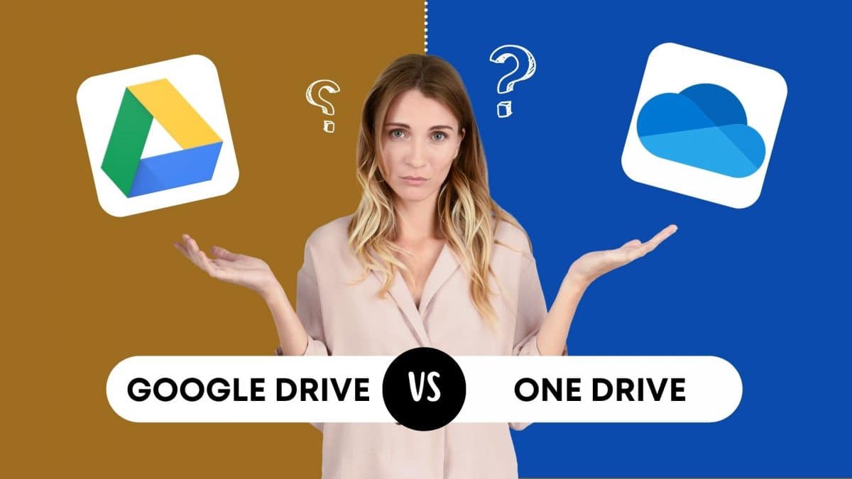 Google Drive et one drive