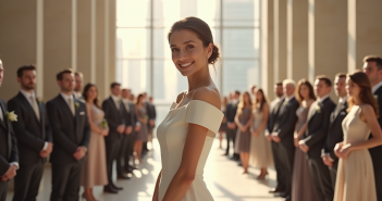 Les dernières tendances de robes de mariée civile : 2025 en vue