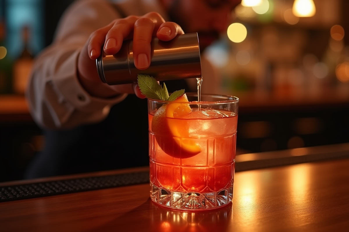cocktail élégant