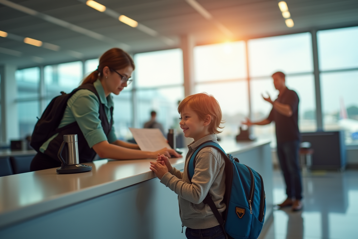 enfant avion