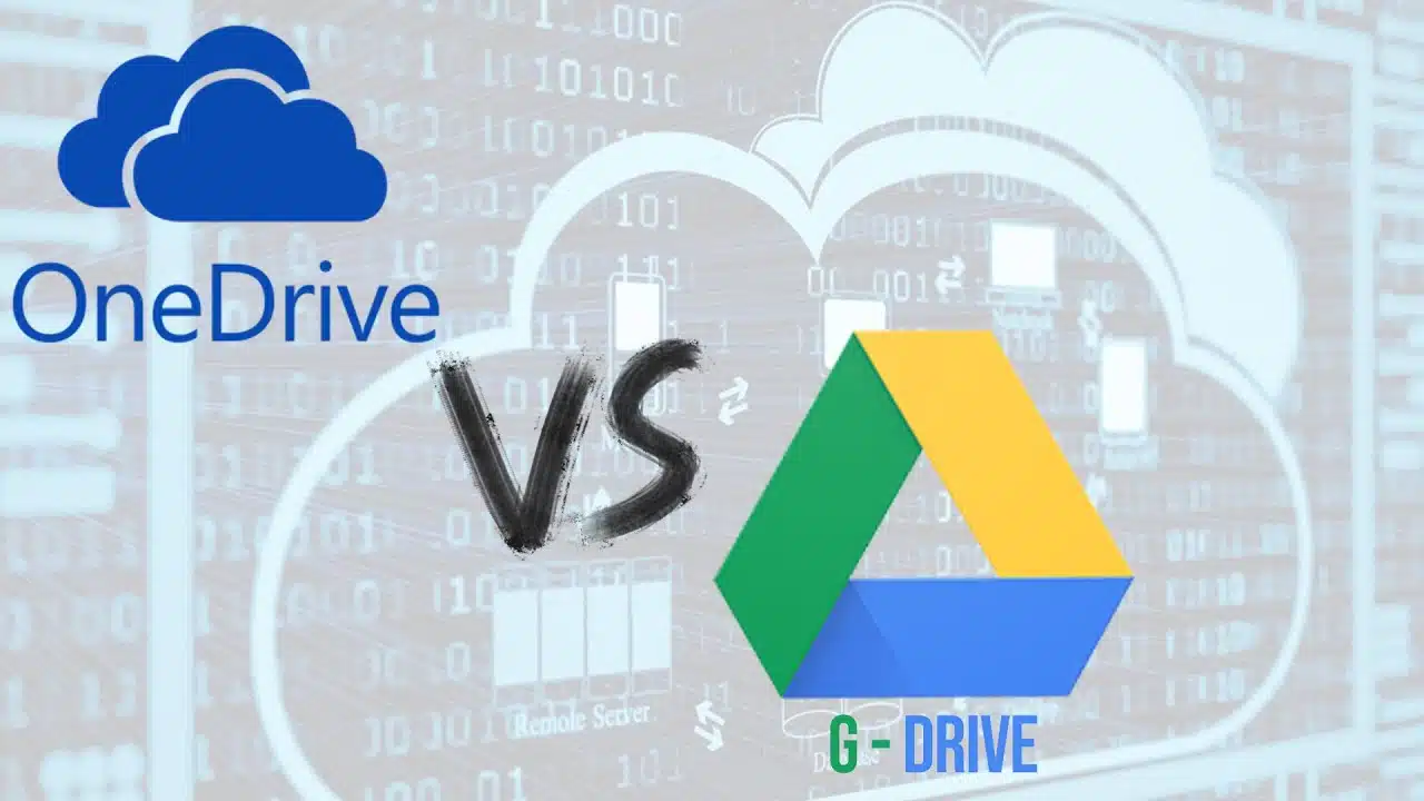 Google Drive et one drive