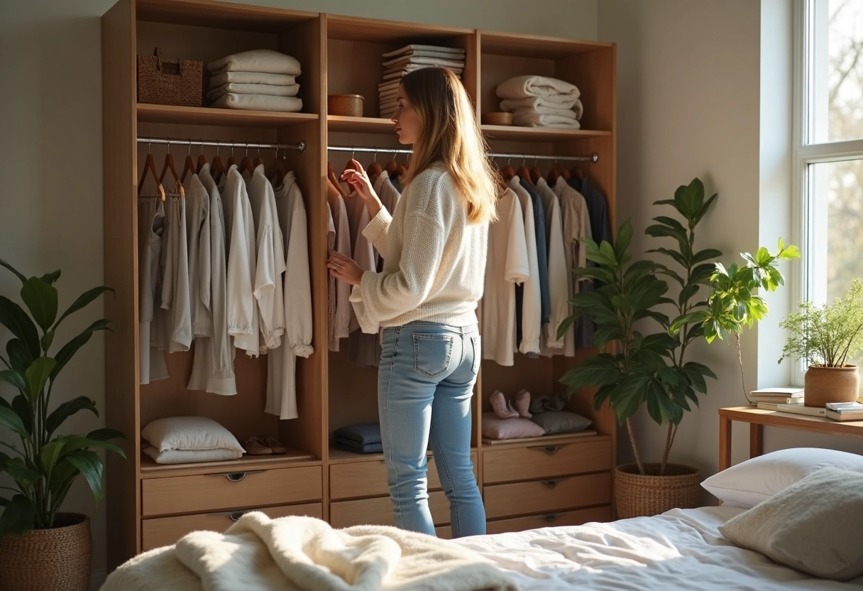 armoire minimaliste